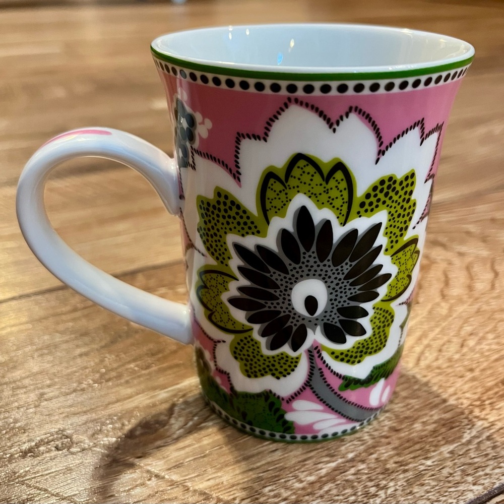 Vera Bradley Priscilla Pink Mug